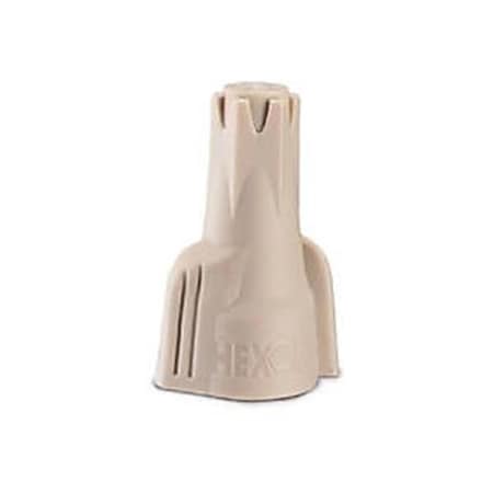 Cling 16-1H1N 22-8 Winged Wire Connector, Tan CL435465